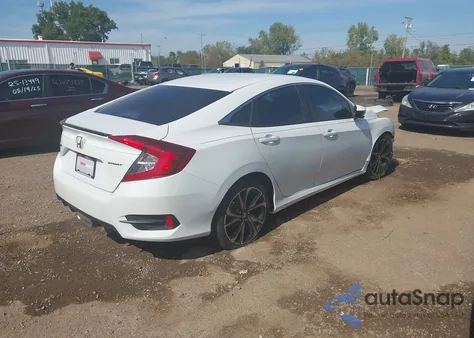 2020 Honda Civic Sport z USA, uszkodzony, nr VIN 2HGFC2F85LH523168